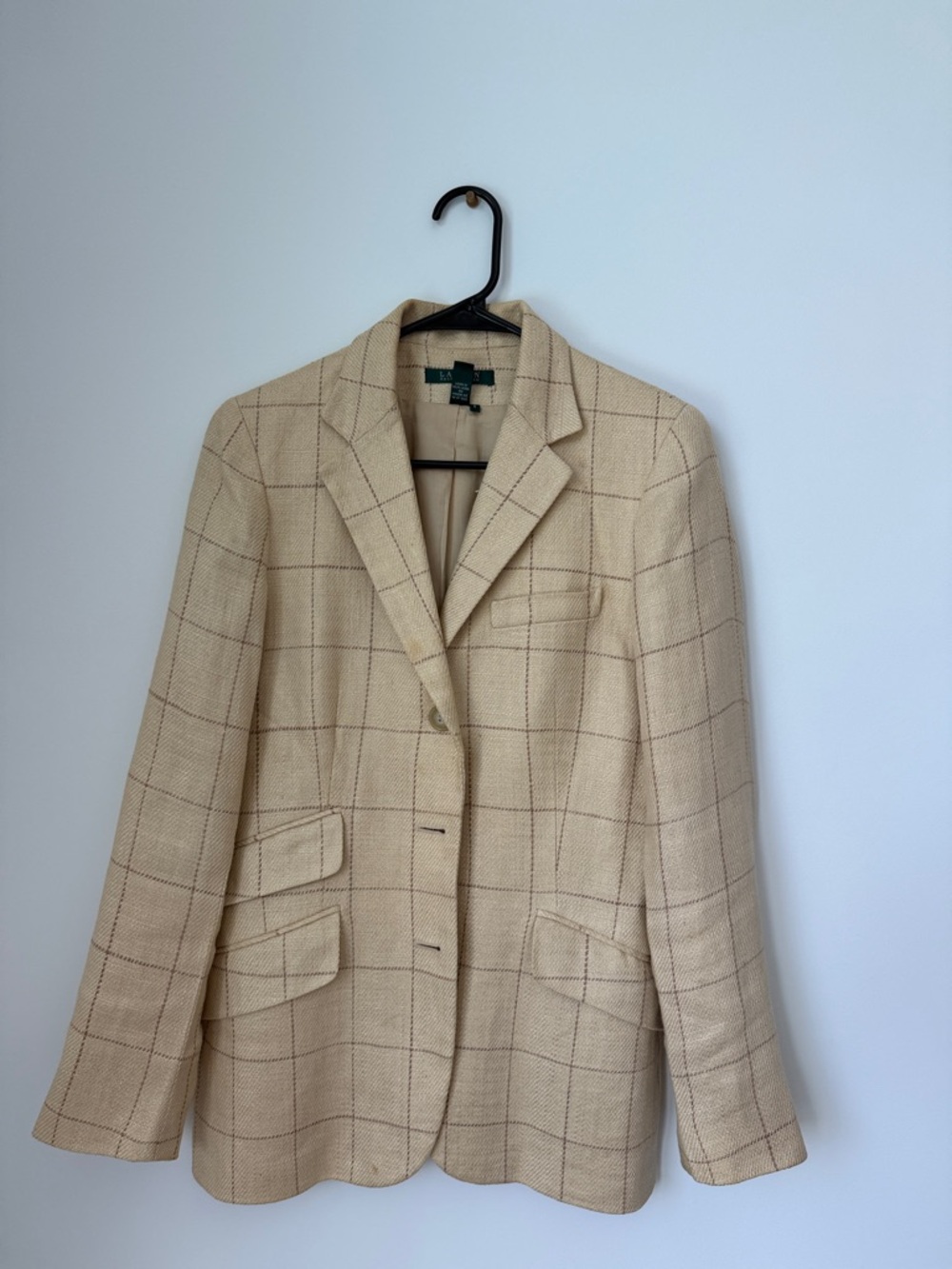 Lauren by Ralph Lauren linen blazer